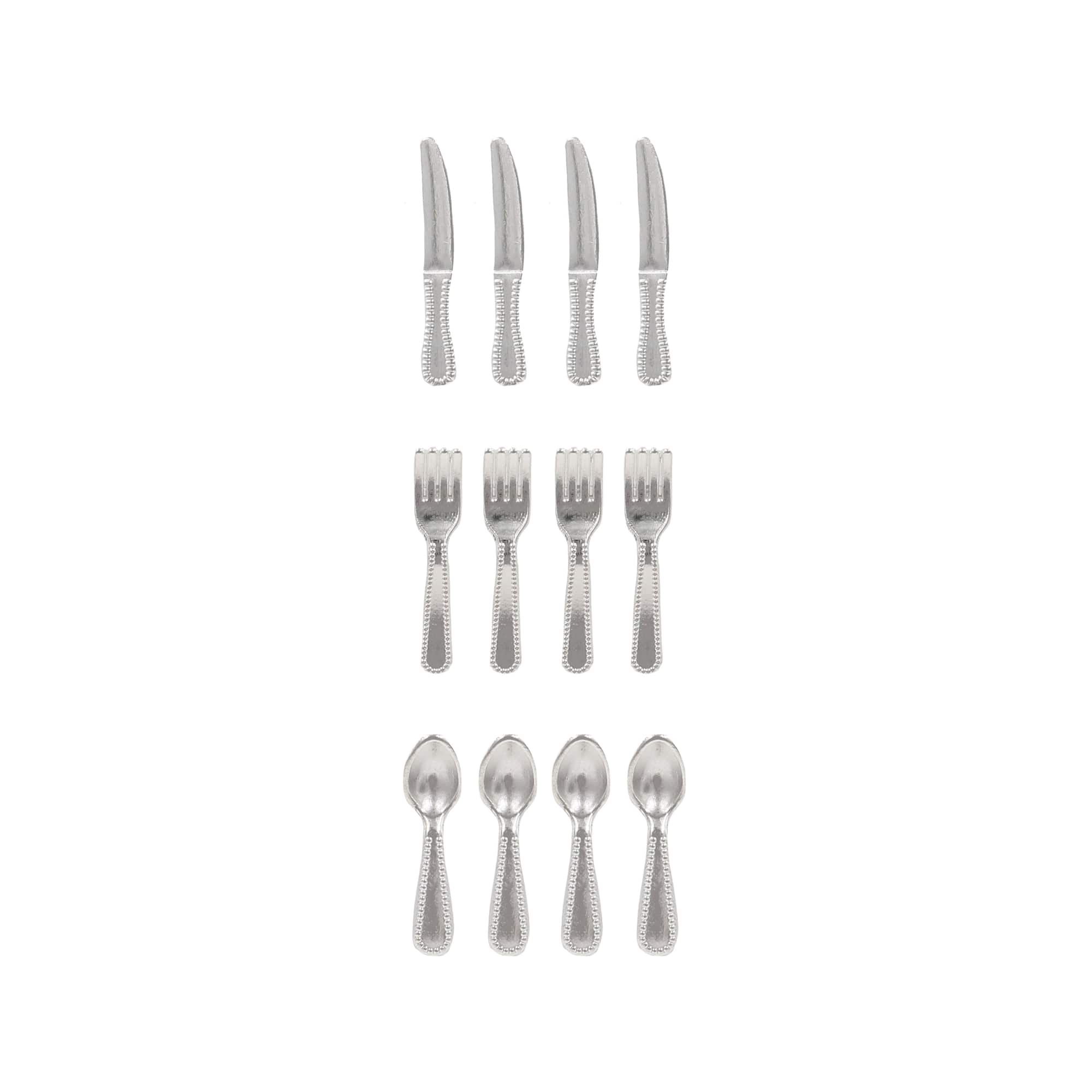 Mini Silver Utensil Set by Make Market®